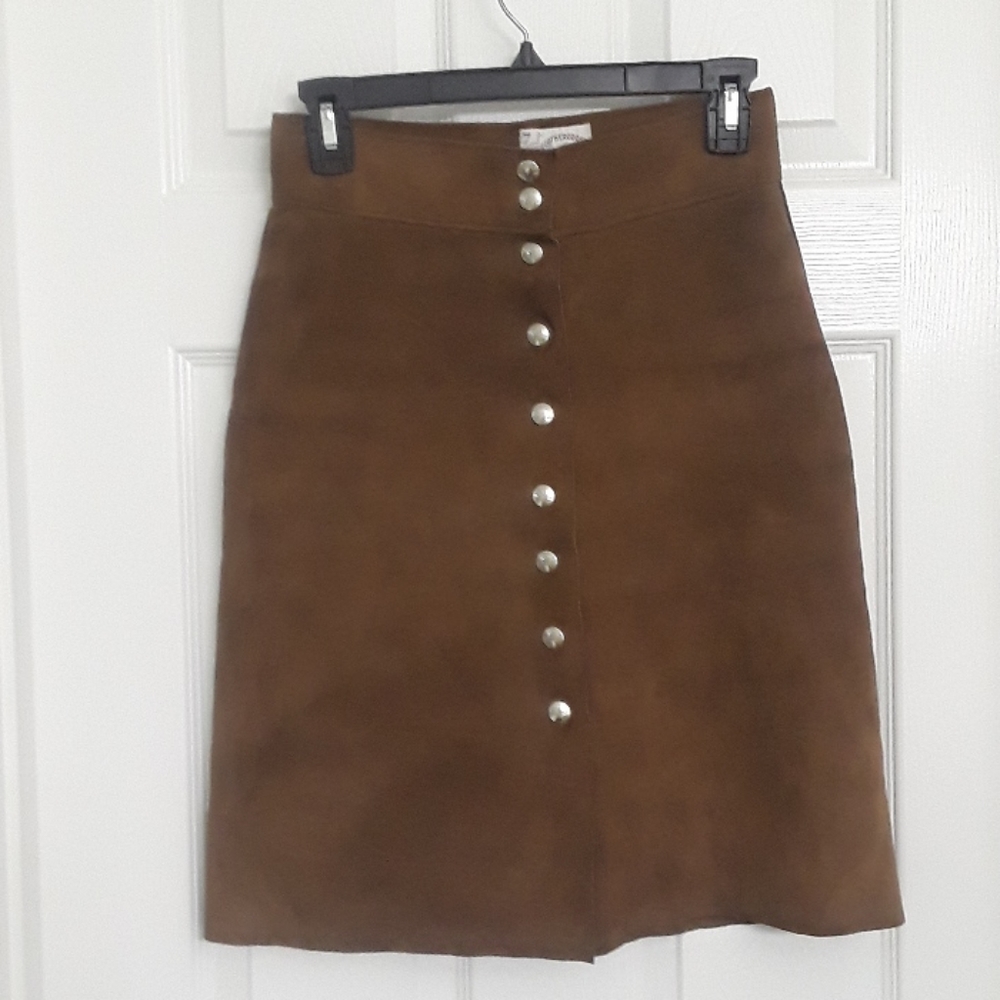 Vintage LeatherGoose skirt Size 7